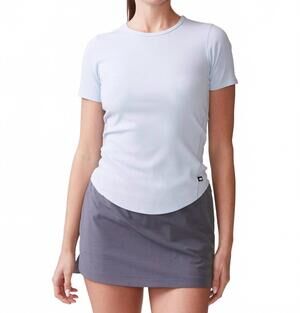 NEW TAVI essential ladder stitch tee in frost
